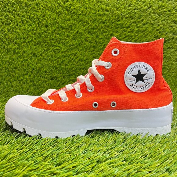 Converse Chuck Taylor All Star Lugged Hi Womens Size 7.5 Athletic Shoes Sneakers - Picture 2 of 10